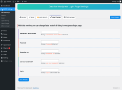 Page screenshot: CWLP Settings → Label Changer