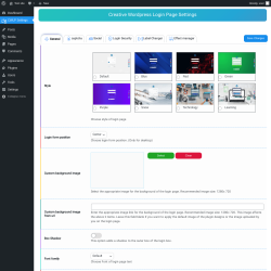 Page screenshot: CWLP Settings