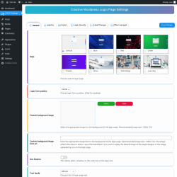 Page screenshot: CWLP Settings