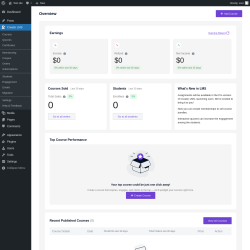 Page screenshot: Creator LMS
