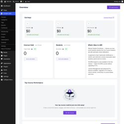 Page screenshot: Creator LMS