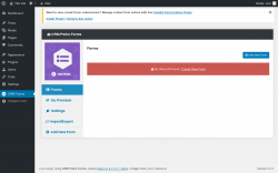 Page screenshot: CRM Forms