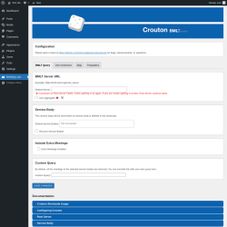 Page screenshot: Meeting Lists