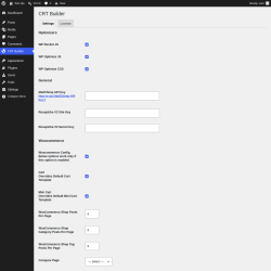 Page screenshot: CRT Builder