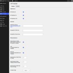 Page screenshot: CRT Builder