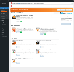 Page screenshot: Crypto Plugins