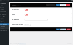 Page screenshot: CryptoPay Lite → Settings