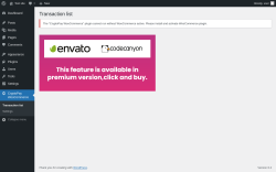 Page screenshot: CryptoPay WooCommerce