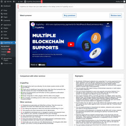 Page screenshot: CryptoPay Lite
