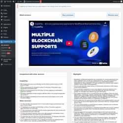 Page screenshot: CryptoPay Lite