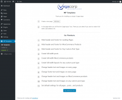 Page screenshot: WP Templates