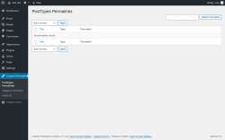 Page screenshot: Custom Permalinks