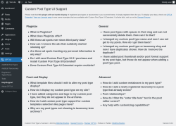 Page screenshot: CPT UI → Help/Support