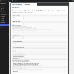 Page screenshot: Custom Rss
