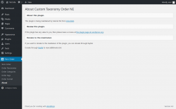 Page screenshot: Term Order → About