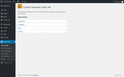 Page screenshot: Term Order
