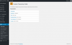 Page screenshot: Term Order
