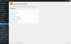 Page screenshot: Term Order