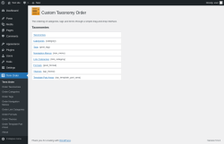 Page screenshot: Term Order