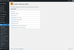 Page screenshot: Term Order