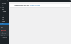 Page screenshot: Twitter Feeds &rarr; Twitter Feeds