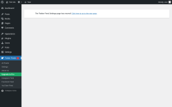 Page screenshot: Twitter Feeds 1 &rarr; Instagram Feed