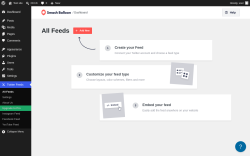Page screenshot: Twitter Feeds