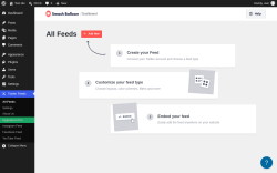 Page screenshot: Twitter Feeds