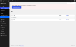 Page screenshot: WP CV Builder &rarr; All CVs