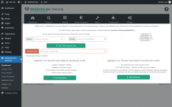 Page screenshot: WebDefender Security