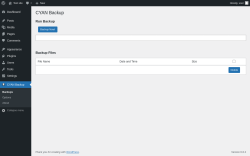 Page screenshot: CYAN Backup