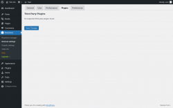Page screenshot: Reactions → General settings → Plugins