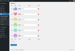 Page screenshot: Reactions