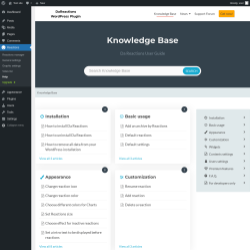 Page screenshot: Reactions → Help