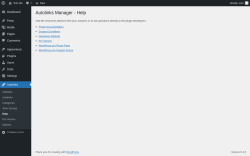 Page screenshot: Autolinks → Help