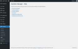 Page screenshot: Autolinks → Help