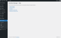 Page screenshot: Interlinks → Help