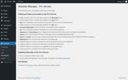Page screenshot: Interlinks → Pro Version
