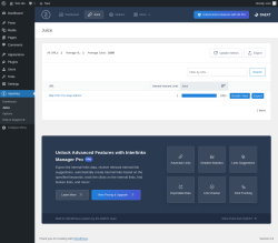 Page screenshot: Interlinks → Juice