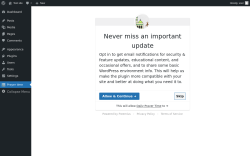 Page screenshot: Daily Prayer Time ‹ Test site — WordPress