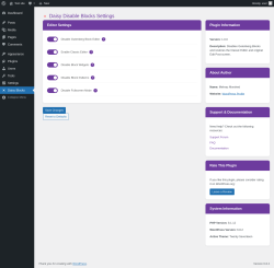 Page screenshot: Daisy Blocks