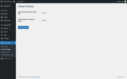 Page screenshot: Daisy Links → Global Settings