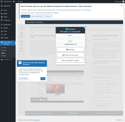 Page screenshot: Data Tables by Supsystic