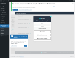 Page screenshot: Data Tables by Supsystic → Settings