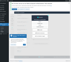Page screenshot: Data Tables by Supsystic → Settings