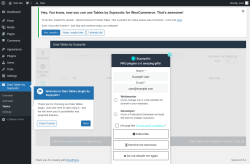 Page screenshot: Data Tables by Supsystic → Tables