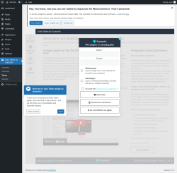 Page screenshot: Data Tables by Supsystic