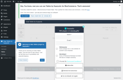 Page screenshot: Data Tables by Supsystic → Tables