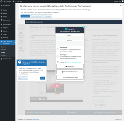 Page screenshot: Data Tables by Supsystic
