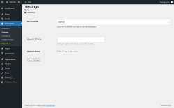 Page screenshot: DataAgent → Settings